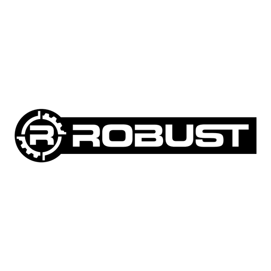 Robust RE330 Manual De Uso Y Mantenimiento