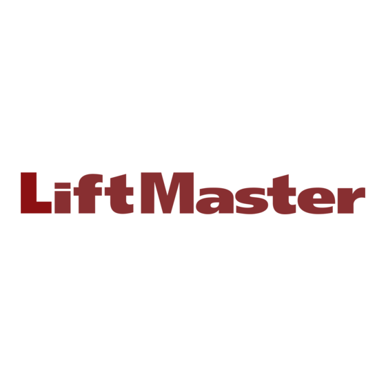 LiftMaster PREMIUM Serie Instrucciones De Uso