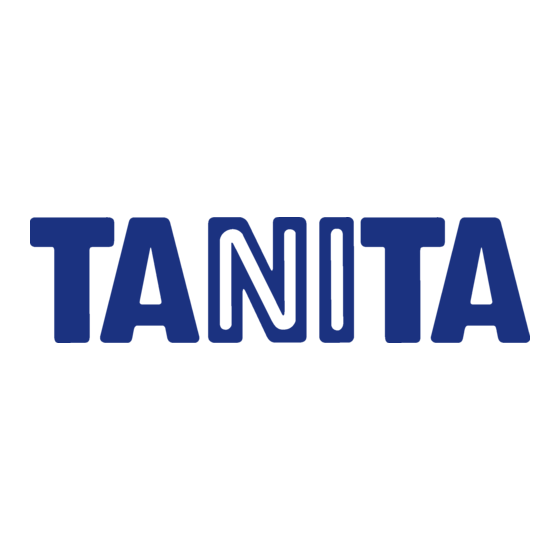 Tanita SC-240MA Manual De Instrucciones