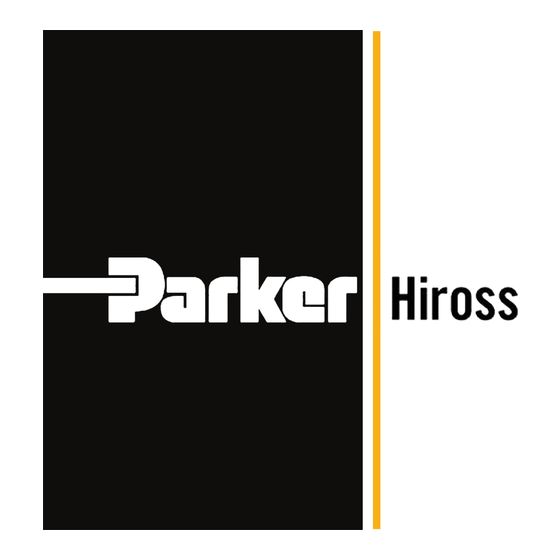 Parker Hiross Hyperdrain Serie Manual De Uso