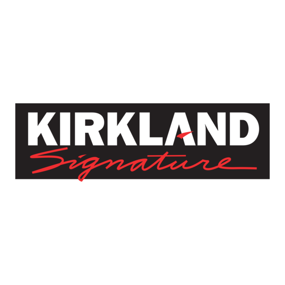 Kirkland Signature PC2600 Manual Para El Uso Y Cuidado