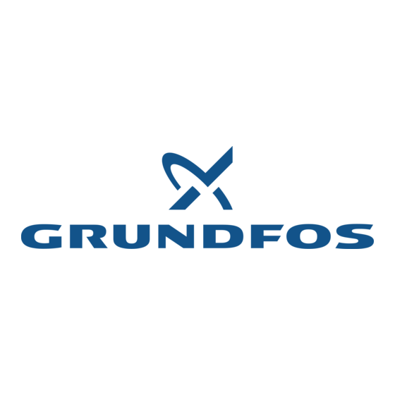 Grundfos CR 1s Instrucciones De Instalación Y Funcionamiento