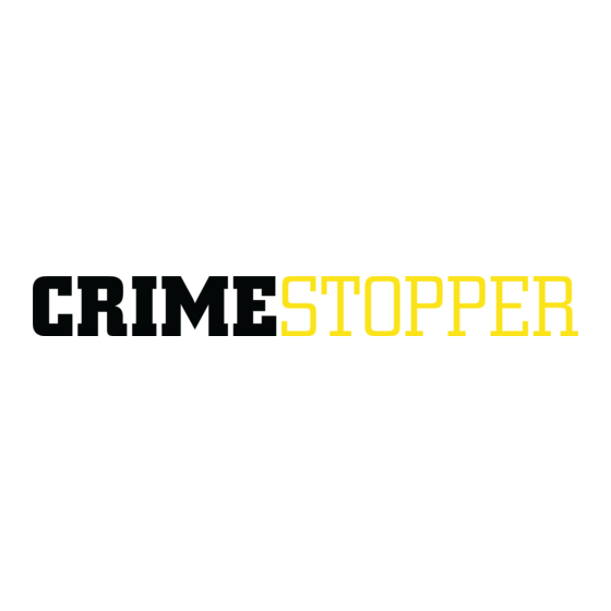 CrimeStopper SP-102 Manual Del Usuario