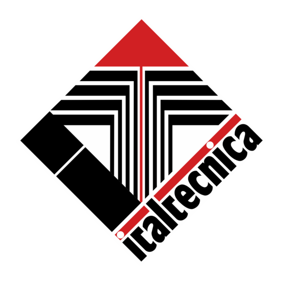 Italtecnica PM/5 Manual Del Usuario