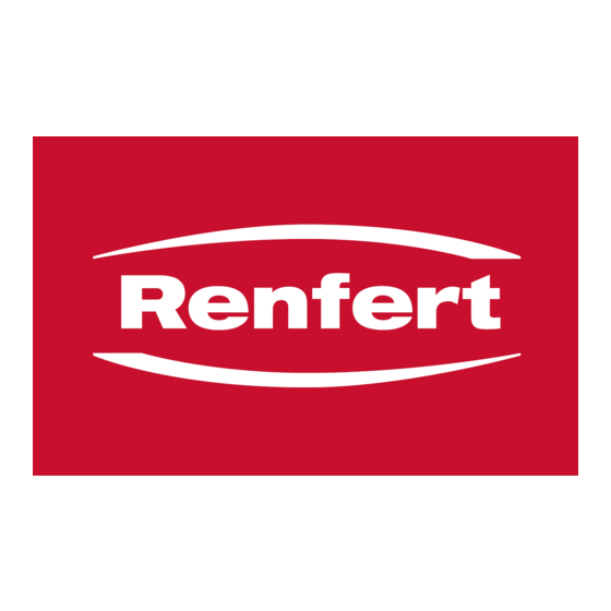 Renfert Waxlectric I Instrucciones De Servicio