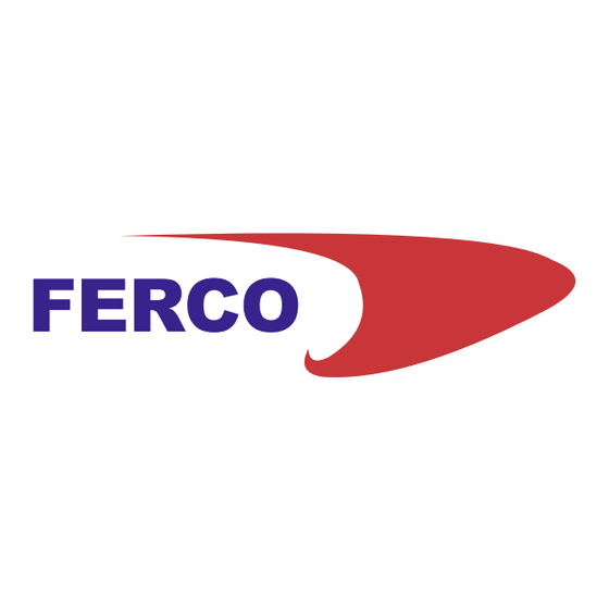 FERCO SRF1.5 Manual Del Usuario