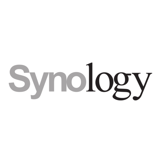 Synology USB Station Guía De Instalación Rápida