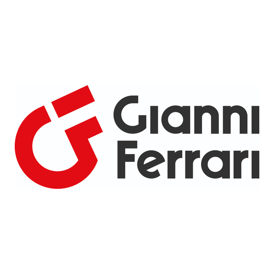 Gianni Ferrari GTM155 Manual Tecnico