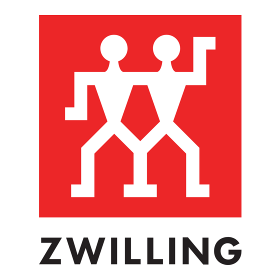 Zwilling Z-CUT Indicaciones De Uso Y Cuidado