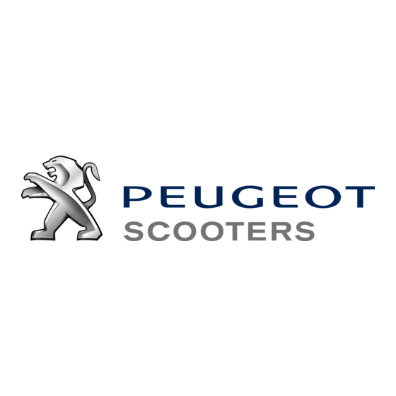 PEUGEOT SCOOTERS TWEET Manual De Utilización