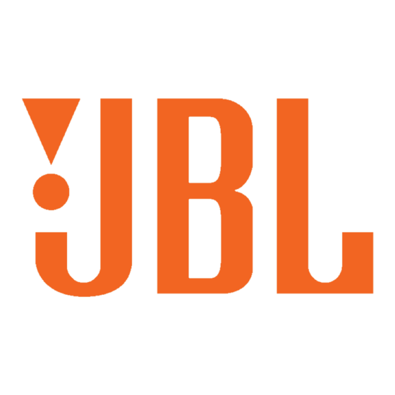 JBL Reference Serie Guia Del Usuario