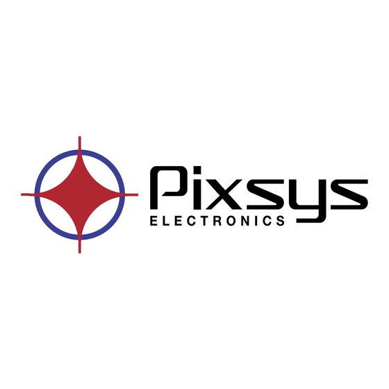 Pixsys ATR 902 Manual Instalador