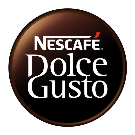 Nescafe Dolce Gusto KRUPS Manual De Usuario