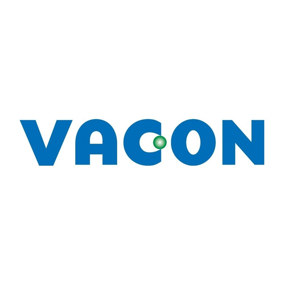 Vacon NX Serie Manual Del Usuario