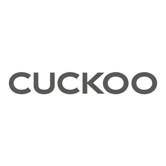 Cuckoo CMC-Q5 Serie Instrucciones De Operación