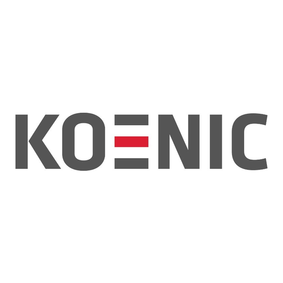 Koenic KBC 2351 A Manual De Instrucciones