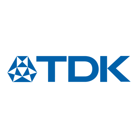 TDK TAC3122N Guía De Usuario