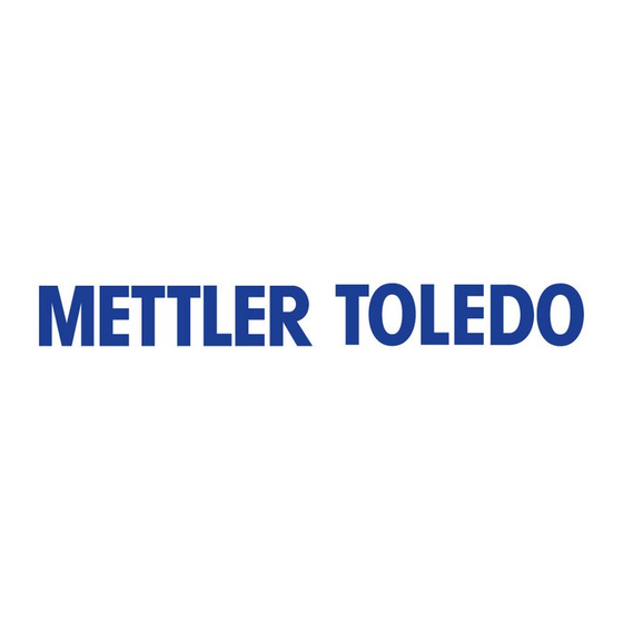 Mettler Toledo AB-S/PH Serie Instrucciones De Manejo