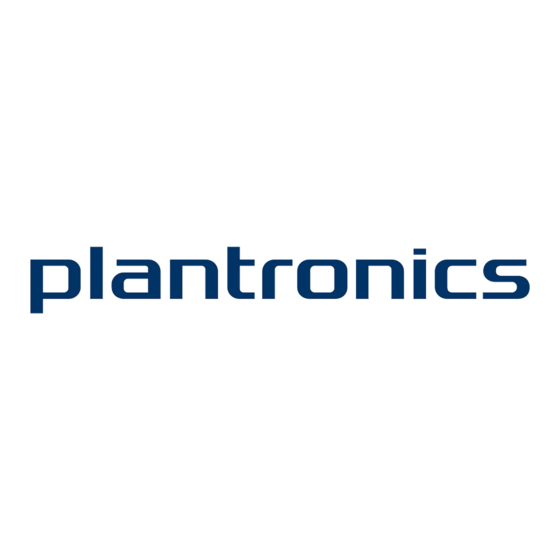 Plantronics TriStar Manual Del Usuario