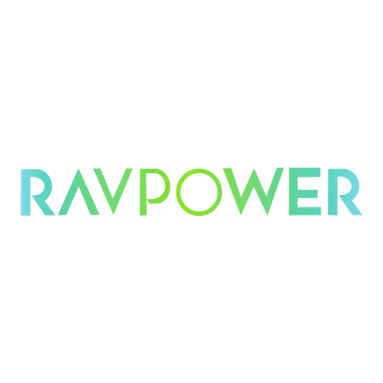 Ravpower RP-PC026 Guía De Usuario