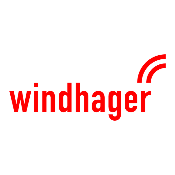 Windhager BIOWIN 2 TOUCH Manual De Instrucciones