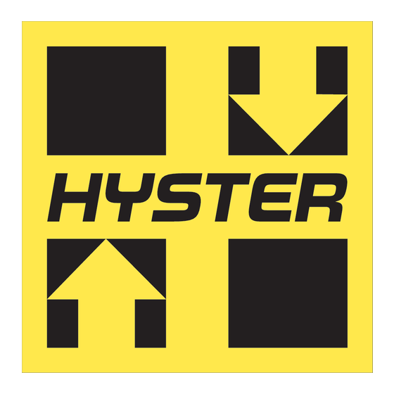 Hyster FORTENS H1.6FT Guia Tecnica