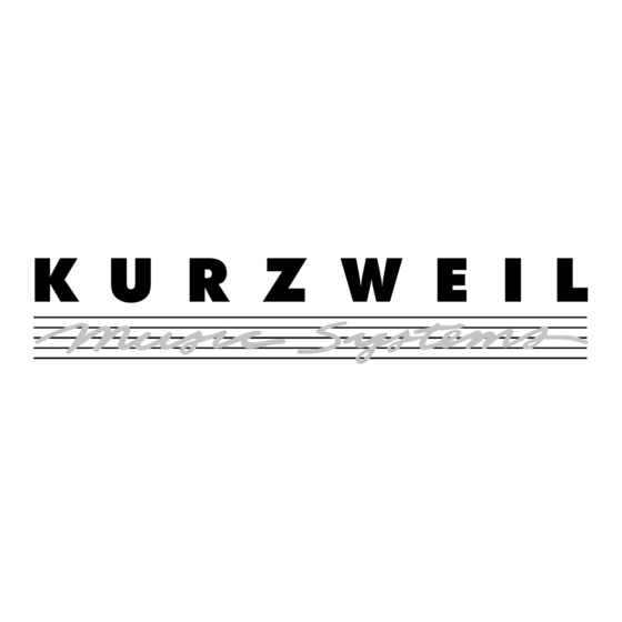 Kurzweil PC3 Guia Del Usuario