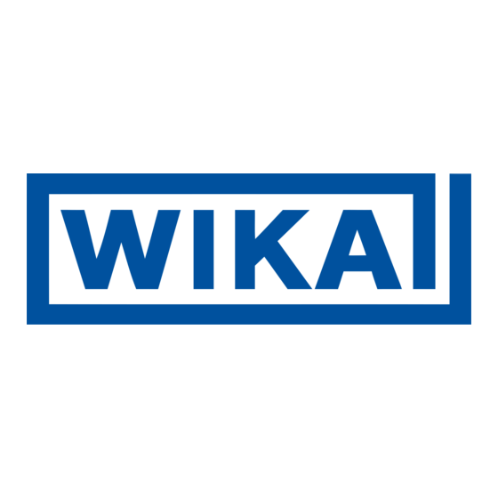 WIKA IPT-2x Instrucciones De Servicio