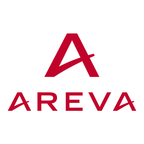 Areva GL 310 F3/4031 P/VR Instrucciones De Servicio