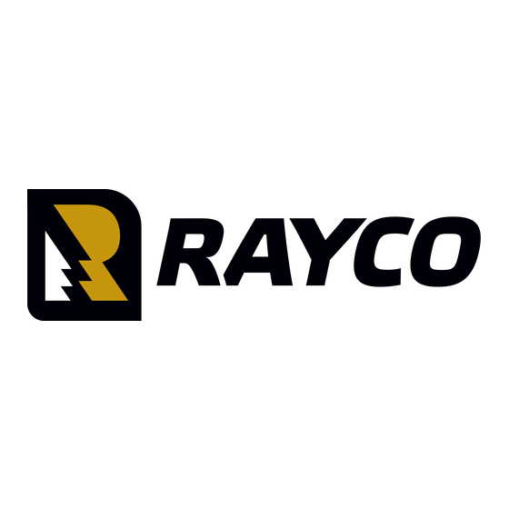 Rayco RD 350 Guia De Inicio Rapido