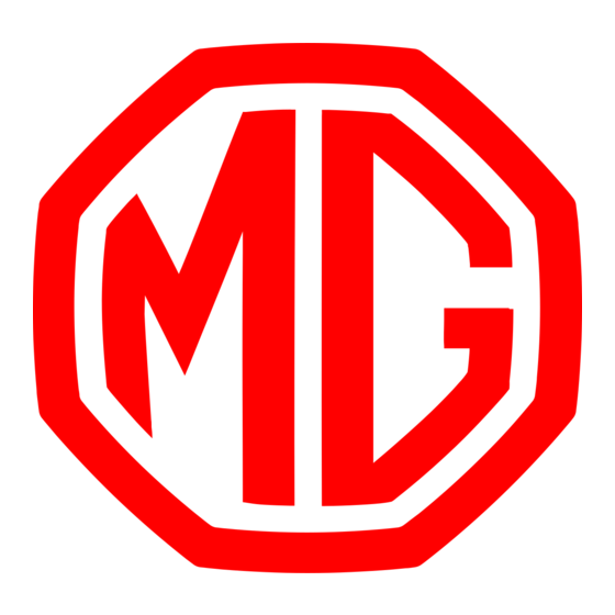 MG MG4 Manual Del Usuario