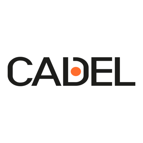 Cadel LEAN PLUS Manual De Instalación, Uso Y Manutención