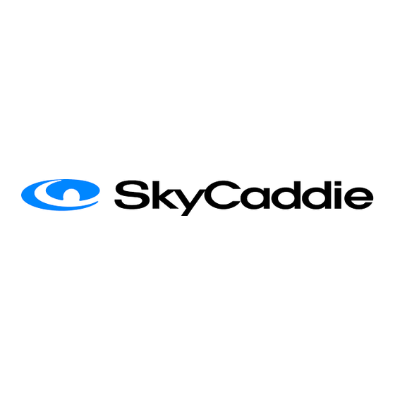 SkyCaddie skygolf Guia De Incio Rapido