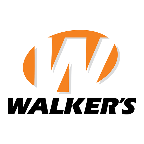 Walker's XCEL Serie Manual Del Usuario