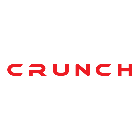 Crunch GTO 4125 Manual De Uso