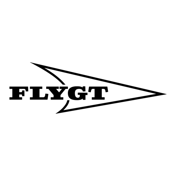 FLYGT CHF Serie Instrucciones De Instalacion Y Uso