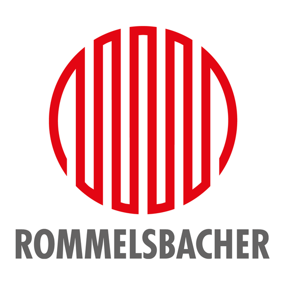 Rommelsbacher GF 900 Manual De Instrucciones