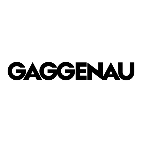 Gaggenau CI 262 Instrucciones De Uso