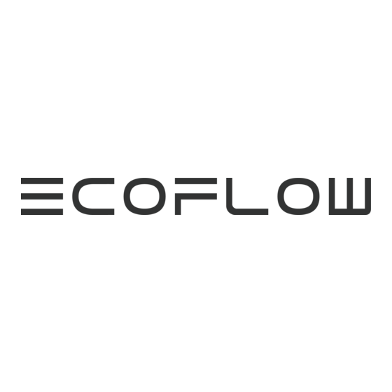 EcoFlow MA003 Manual Del Usuario