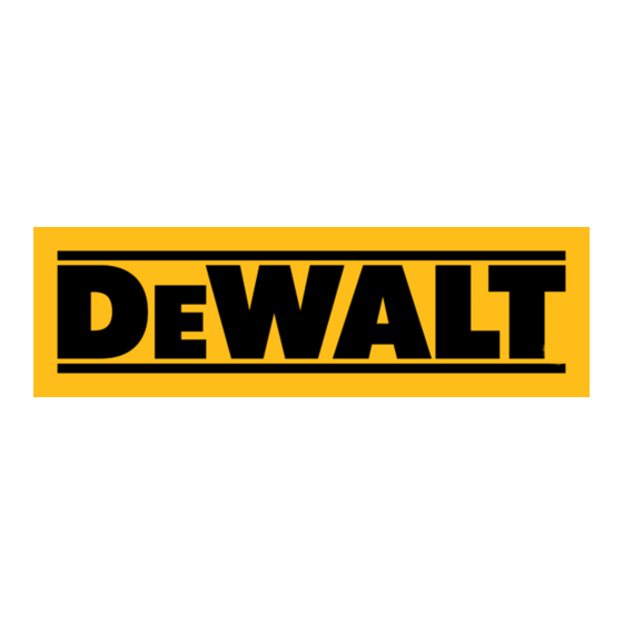 DeWalt DWS520 Manual De Instrucciones