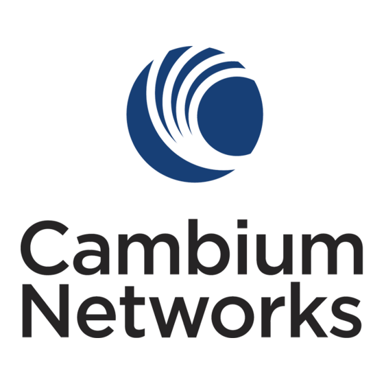 Cambium Networks cnPilot r195P Manual De Usuario