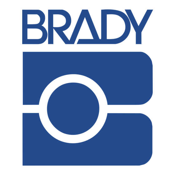 Brady BP-PR PLUS Serie Instrucciones Breves De Uso