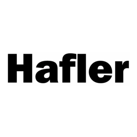 Hafler VRM Serie Manual De Instrucciones