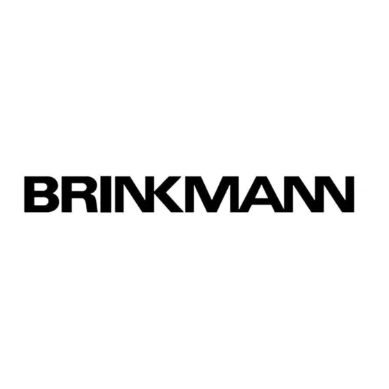 Brinkmann TC Serie Manual De Instrucciones