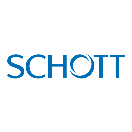 SCHOTT KL 300 LED Manual De Usuario