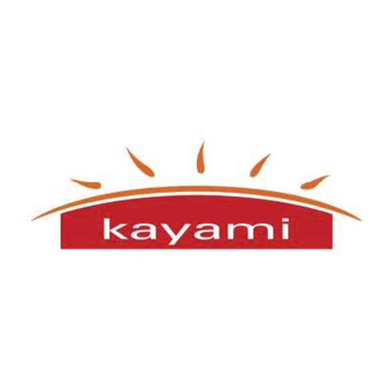 kayami ECH Serie Manual De Instrucciones