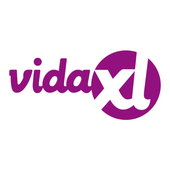 vidaXL 90665 Instrucciones De Uso Y Seguridad