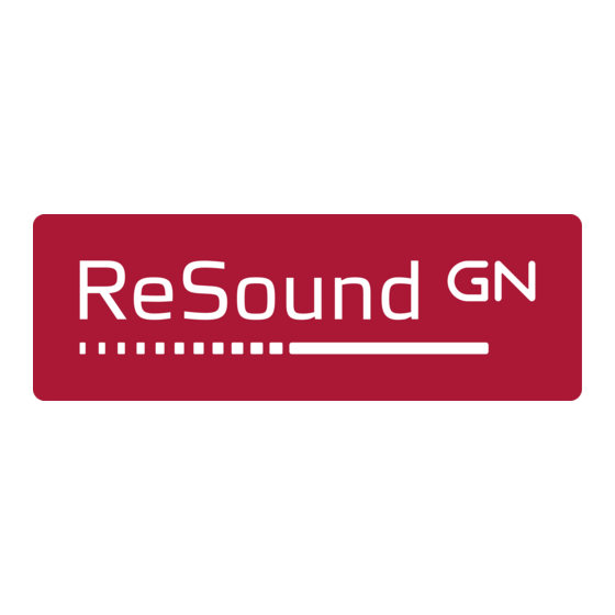 ReSound SY312 Guía De Usuario