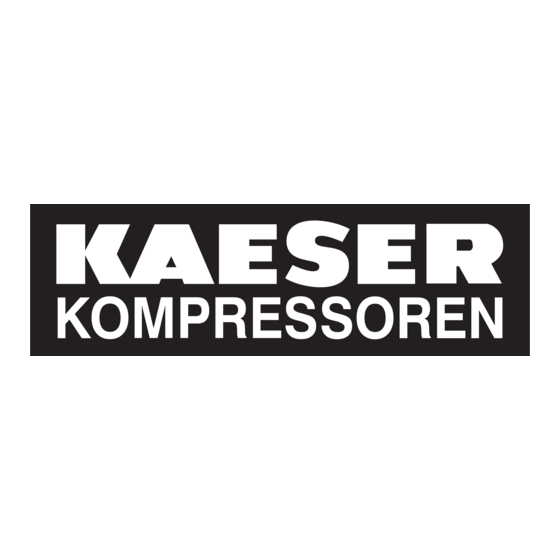 KAESER KCF Instrucciones De Instalación Y Servicio