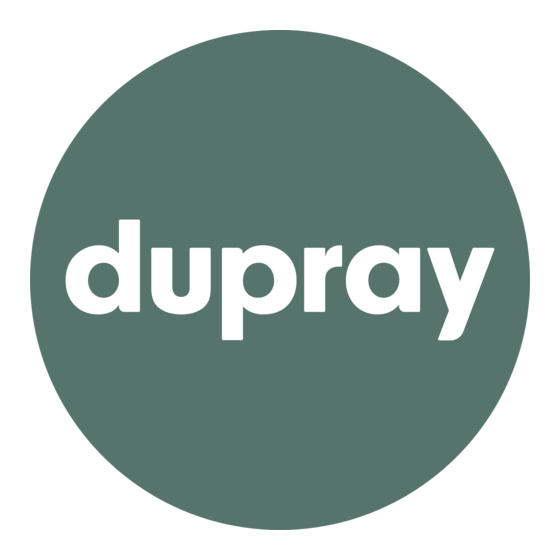 Dupray ONE Guía De Limpieza